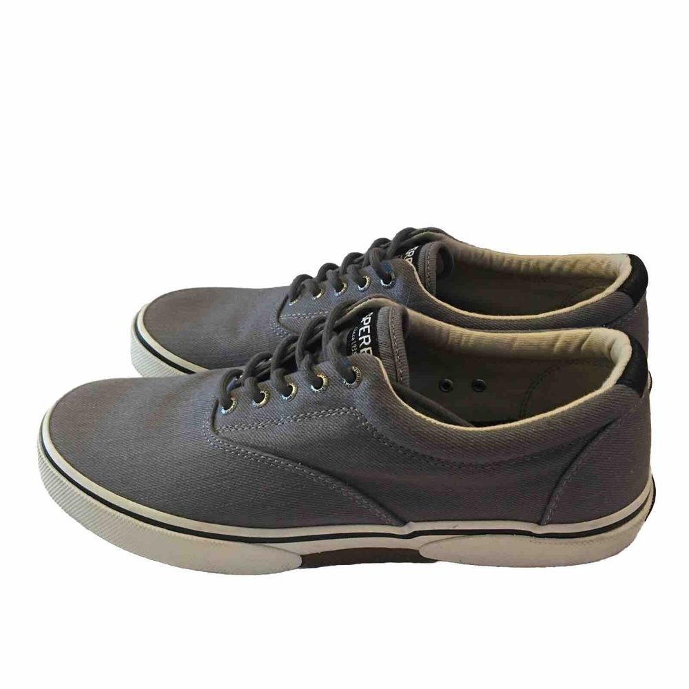 Sperry Topsider Men’s Gray Boat Shoes Size 11 1/2 M STS22996 - Picture 3 of 12